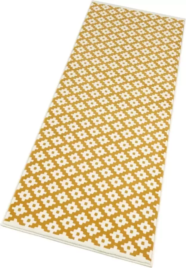 HANSE Home Loper LATTICE Korte pool modern design met een geometrisch motief afgehecht robuust