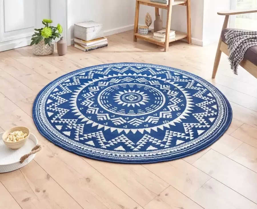 HANSE Home Vloerkleed Valencia Korte pool modern vintage mandala woonkamer kinderkamer hal