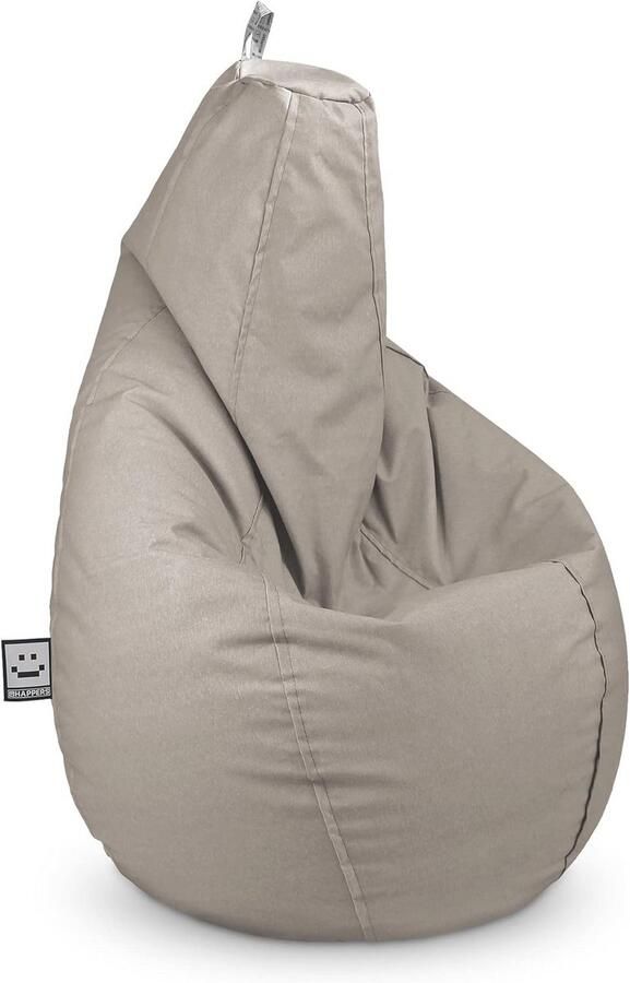 Happers Comfortabele XXL Zitzak Stoel voor Binnen en Buiten