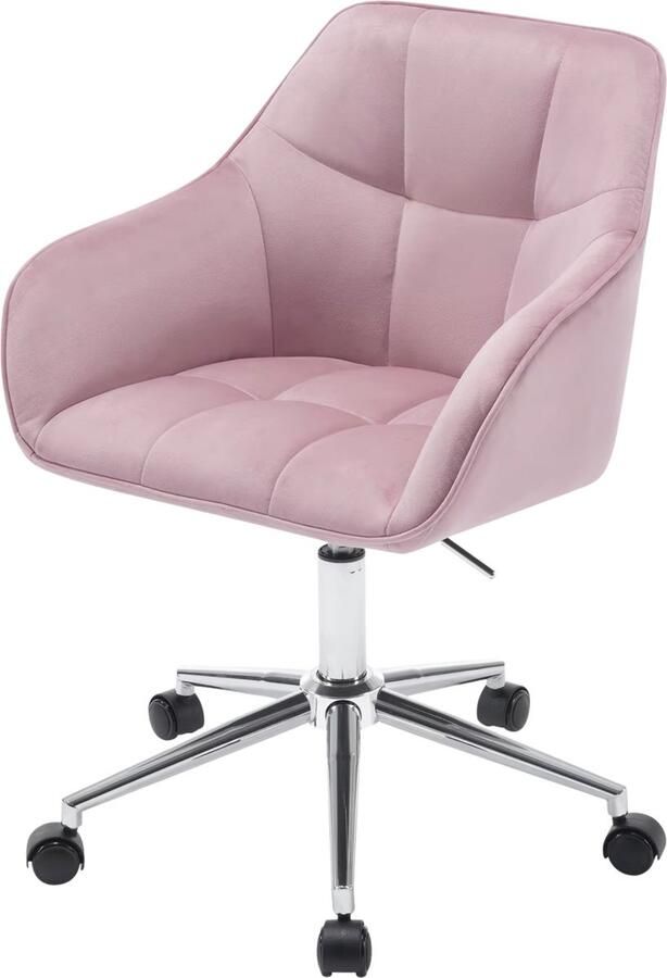 Happiq 2 Stuks Eetkamerstoelen Gestoffeerde Keukenstoelen met Rugleuning en Armleuningen Metalen Poten Voor Woonkamer Kantoor of Kaptafel