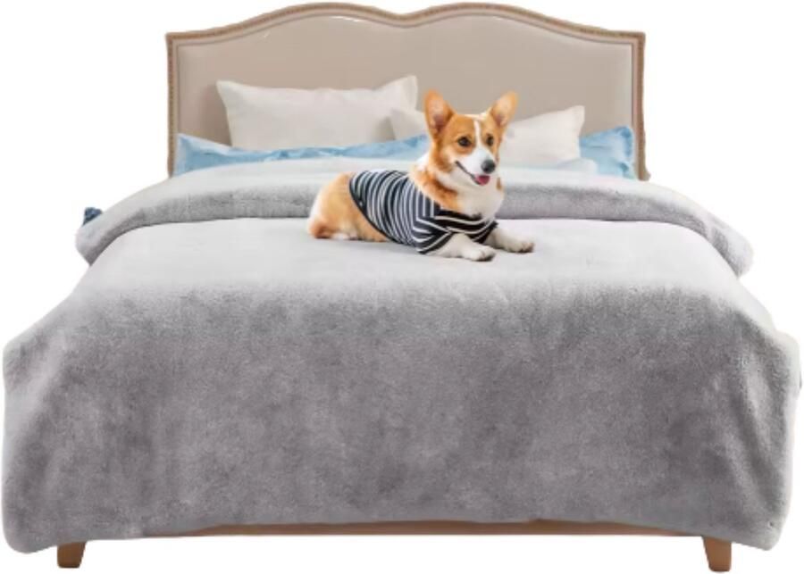 Happiq Beddensprei Nero Dekbedovertrek 160x200cm Twijfelaar Bedsprei Comfortabel