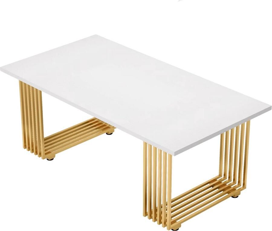 Happiq Bureau Ceylix Modern 180 x 79 x 78 cm Stijlvol Computerbureau Marmerlook Voor Thuis en Werk