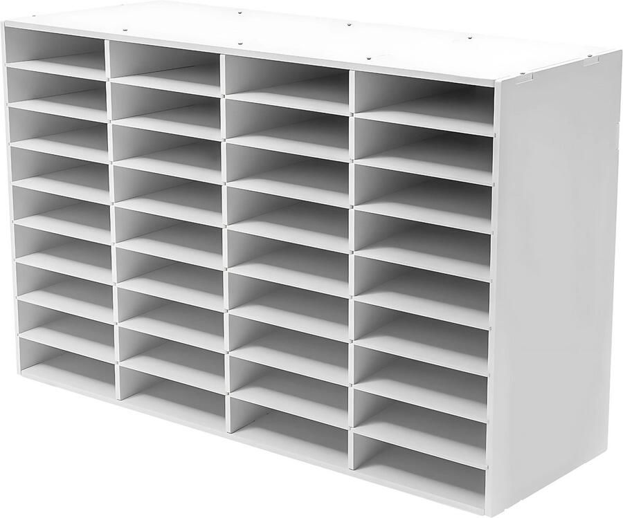 Happiq Documenten organizer Bureau organisator Bureau accessoires Brievenbak Voor Kantoor Thuis & School 100x30x61cm