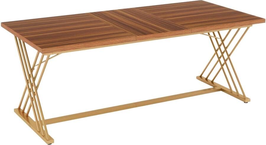 Happiq Eettafel Luvi Ronde Eettafel 160cm Voor 4 6 Personen Voor Keuken en Eetkamer