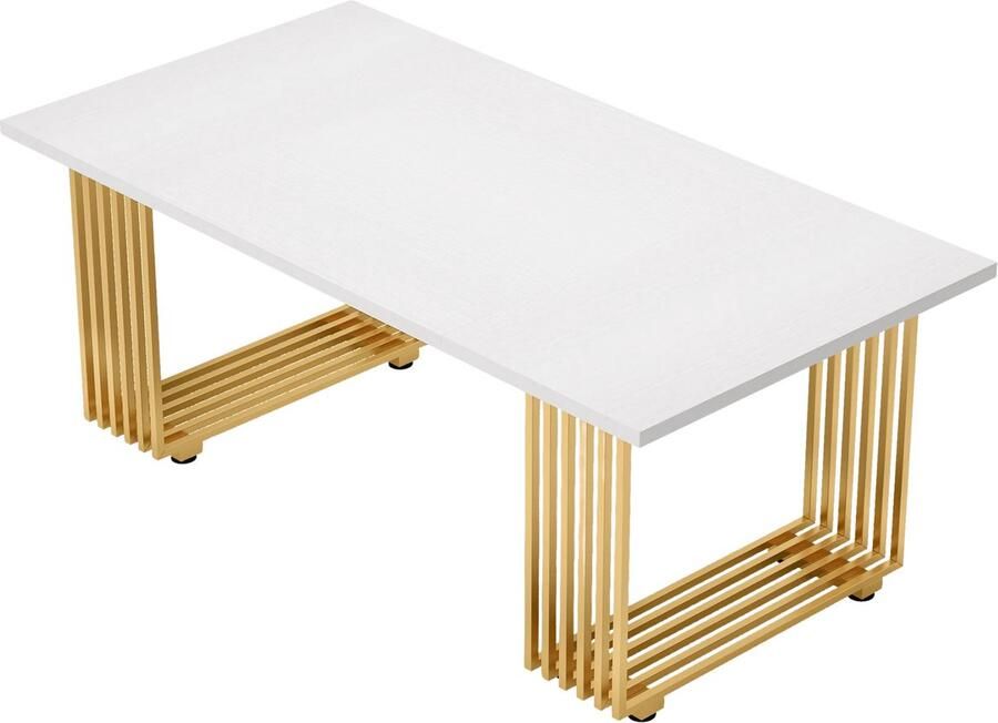 Happiq Moderne eetkamertafel Novio Woonkamer -Marmerlook Blad 160cm