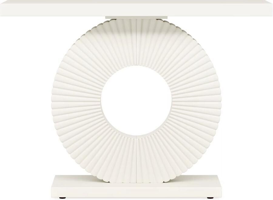 Happiq Moderne Haltafel Zaro Consoletafel 100cm Wandtafel Geschikt voor Gang of Woonkamer Wit