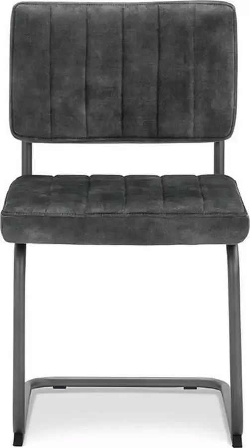 Happy Chairs Eetkamerstoel Ramos Velvet Hunter Groen