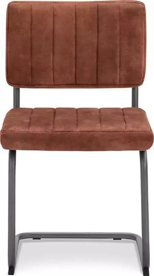 Happy Chairs Eetkamerstoel Ramos Velvet Koper