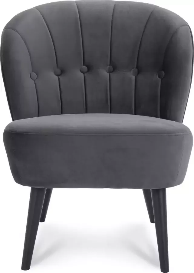 Happy Chairs Fauteuil Petros Riviera Antraciet