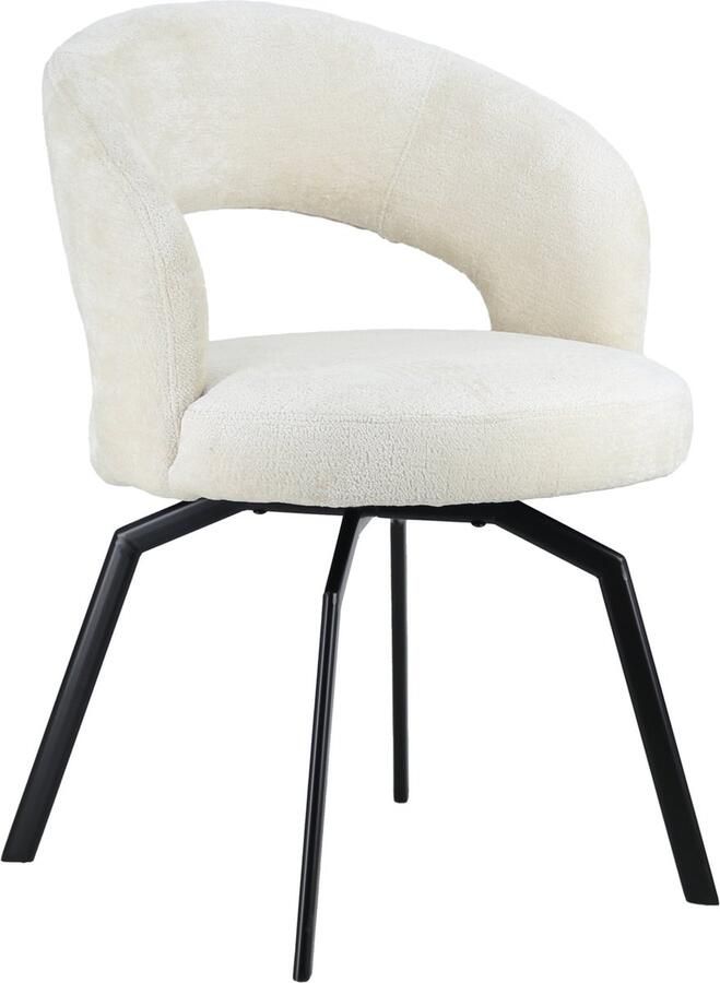 Happy Garden EHBA beige chenille stoel