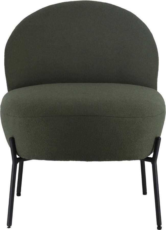 Happy Garden Fauteuil in kaki groene lusstof HELMI - Foto 2