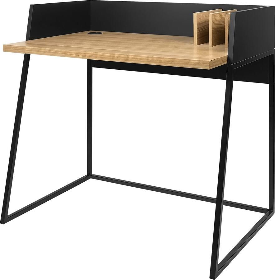 Happy Garden Houten en zwart bureau CHARLES