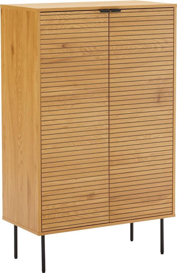 Happy Garden STINNA 2-deurs houten servieskast 80cm