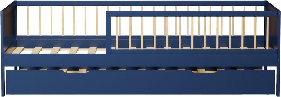 Happy Garden Uitschuifbed voor kinderen 190x90cm donkerblauw ADAM