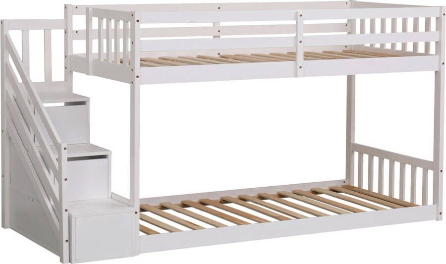 Happy Garden Kinderstapelbed 190x90cm wit CELESTINE - Foto 2