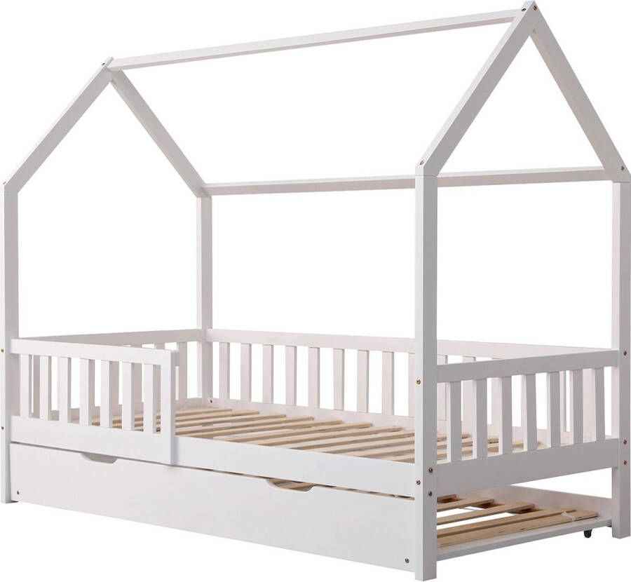 Happy Garden Nestbed voor kinderen 190x90cm wit MARCEAU - Foto 2