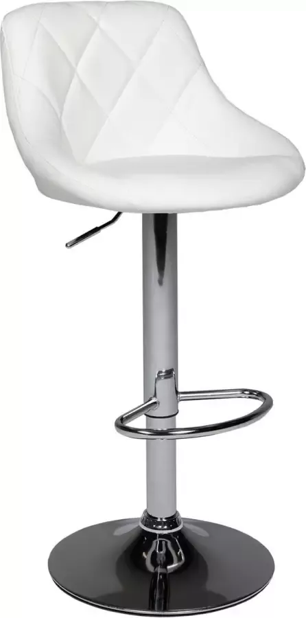 Happy Garden Witte barkruk JASPER