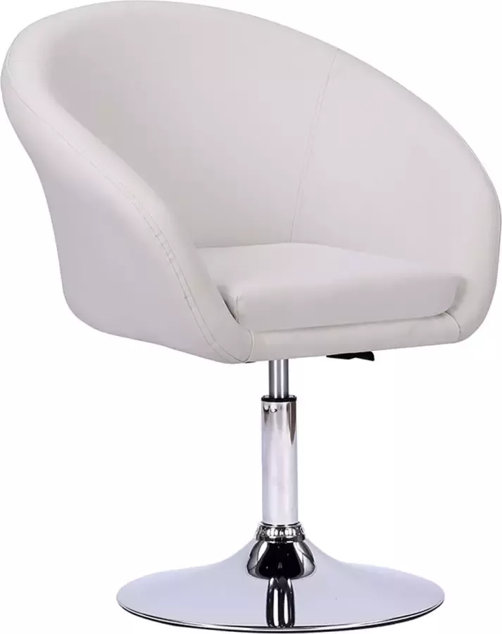 Happy Garden Witte imitatie barkruk GABIN