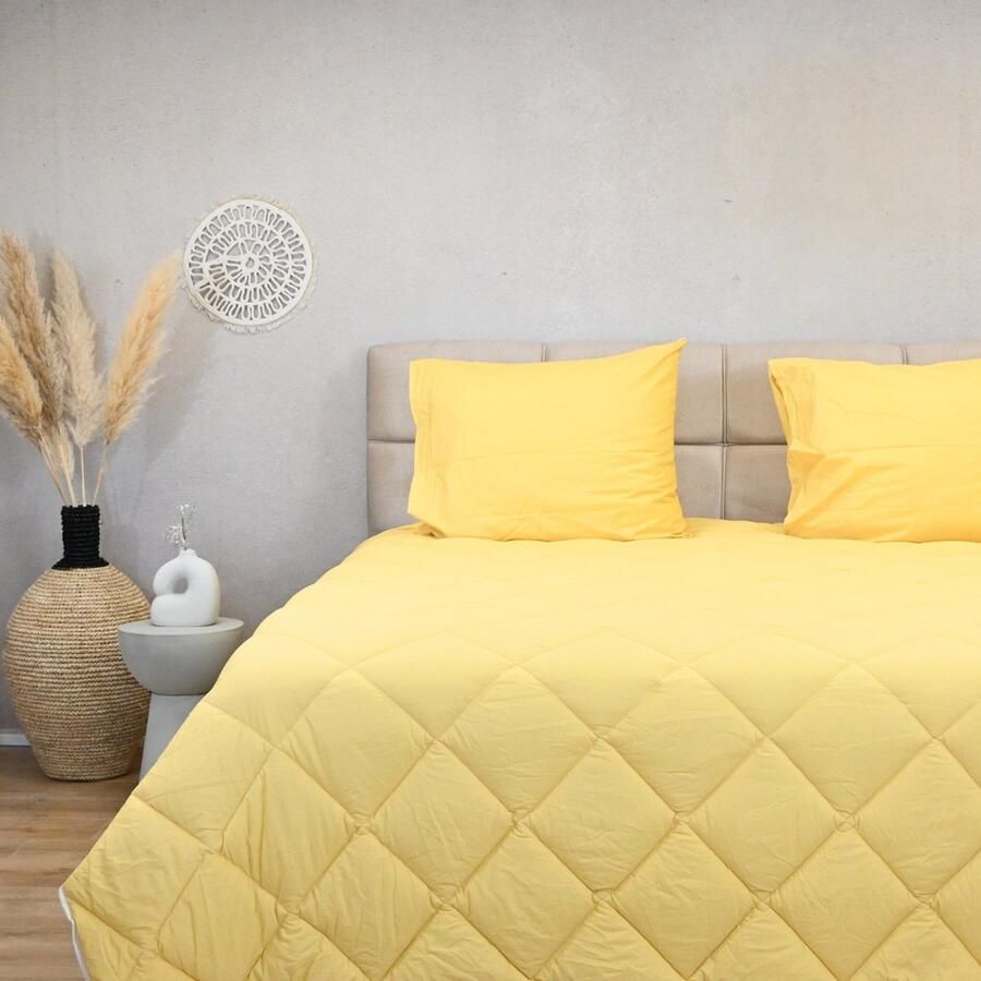 HappyBed Premium All year dekbed enkel 160x200 Twijfelaar dekbed Wasbaar dekbed zonder overtrek Bedrukt dekbed zonder hoes Hoesloos Dekbed met Print Sevilla sunset - Foto 2