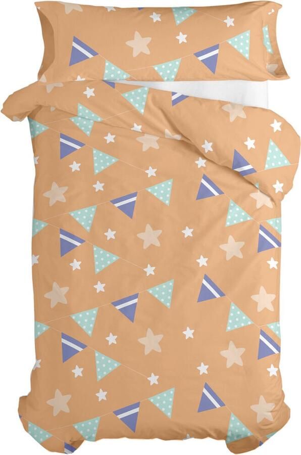 HappyFriday Dekbedovertrek set Happynois Sailor Multicolour Bed van 80 90 2 Onderdelen