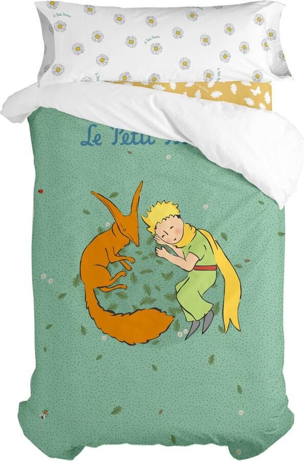 HappyFriday Dekbedovertrek set Le Petit Prince Le Printemps Multicolour Bed van 105 2 Onderdelen