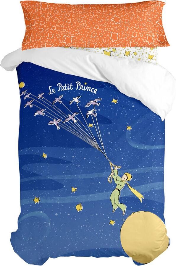 HappyFriday Dekbedovertrek set Le Petit Prince Migration Multicolour Bed van 80 90 2 Onderdelen