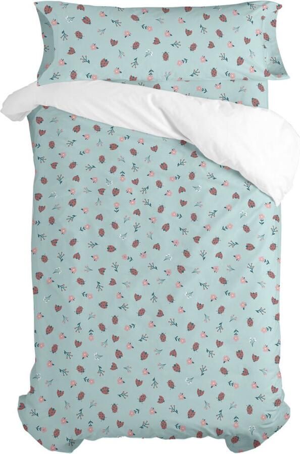 HappyFriday Dekbedovertrek set Mini Catarinas Multicolour Bed van 105 2 Onderdelen