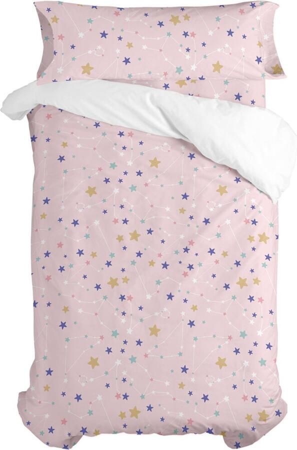 HappyFriday Dekbedovertrek set Mini Sky stars Multicolour Bed van 105 2 Onderdelen