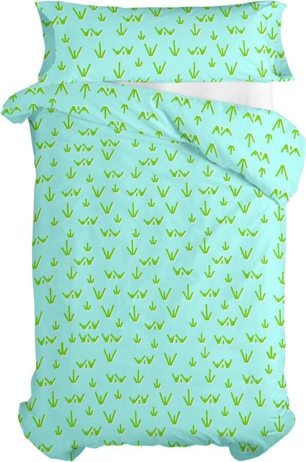 HappyFriday Dekbedovertrek set Mr Fox Grandma Multicolour Bed van 80 90 2 Onderdelen