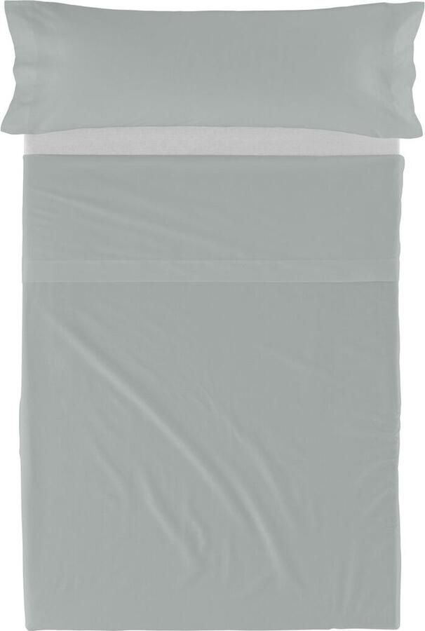 HappyFriday Set beddengoed BASIC KIDS Grijs Bed van 105 180 x 270 cm 2 Onderdelen