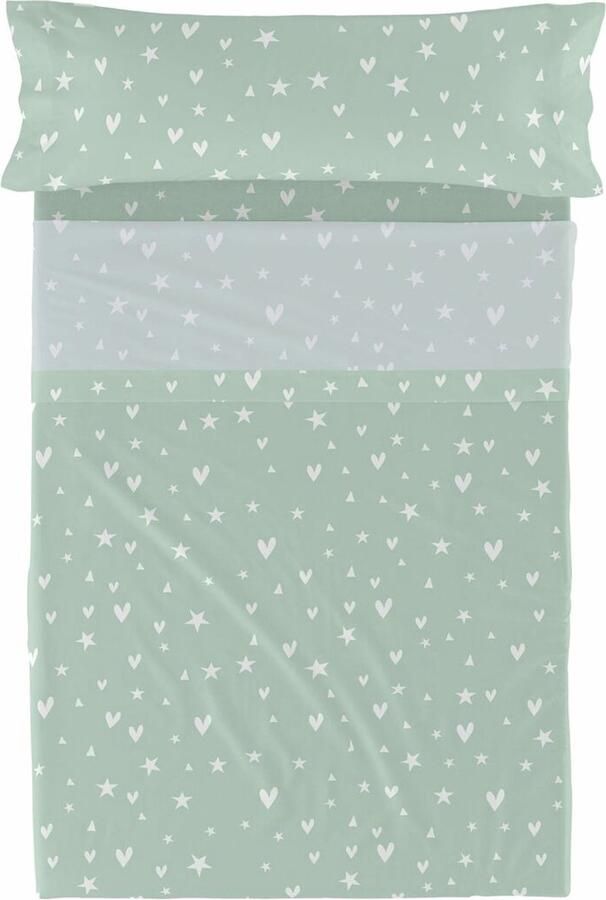 HappyFriday Set beddengoed HF Mini Fairy Dust Multicolour Bed van 80 90 2 Onderdelen