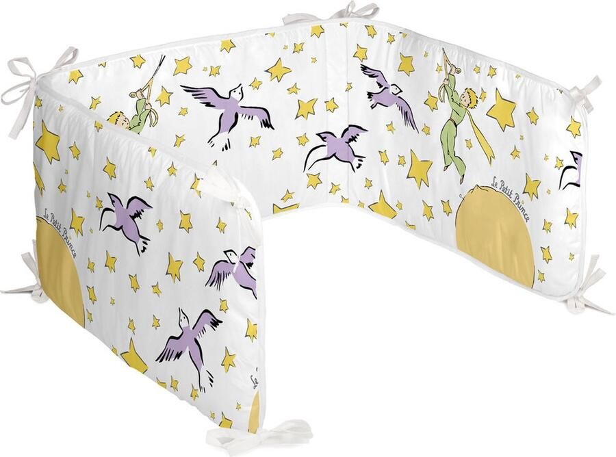 HappyFriday Wiegbeschermer Le Petit prince Migration Multicolour 210 x 40 cm