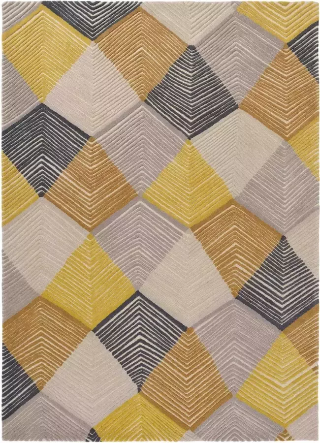 Harlequin Rhythm Saffron 40906 Vloerkleed 200x280 Rechthoek Laagpolig Tapijt Meerkleurig - Foto 2