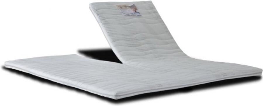 Harris&Darwin Soft Sense Koudschuim Topper Met split| 6 5cm dik| CoolTouch Comfort-foam Topdek matras 140x220 cm split topper