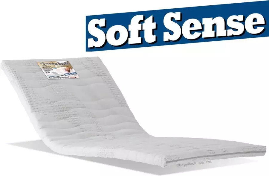 Harris&Darwin Soft Sense Soft Sense Koudschuim Topper 6 5cm dik| CoolTouch Comfort-foam Topdek matras 90x210cm