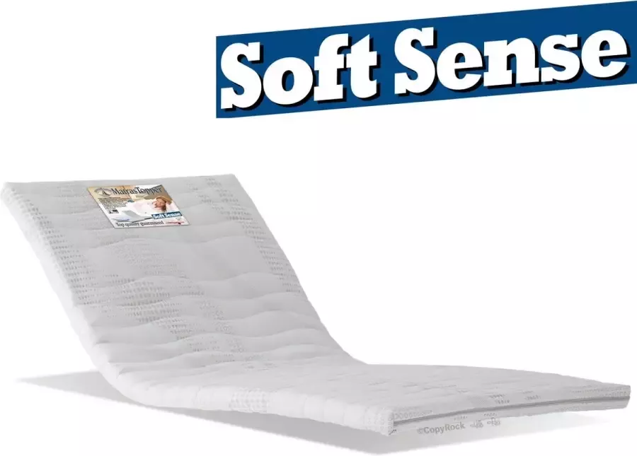 Harris&Darwin Soft Sense Soft Sense Koudschuim Topper Caravantopper 6 5cm dik| CoolTouch Comfort-foam Topdek matras 100x200cm