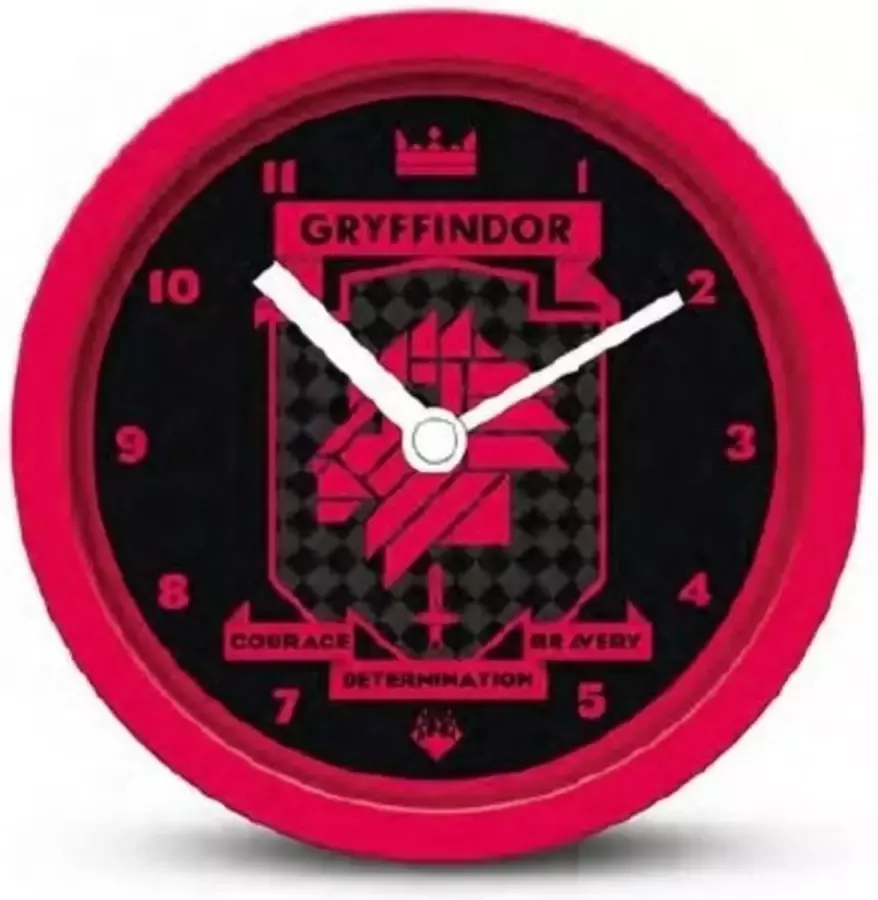 Harry Potter Gryffindor Brutalist Desk Clock