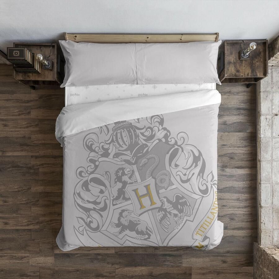 Harry Potter Noorse hoes Hogwarts Grijs 220 x 220 cm Bed van 135 140