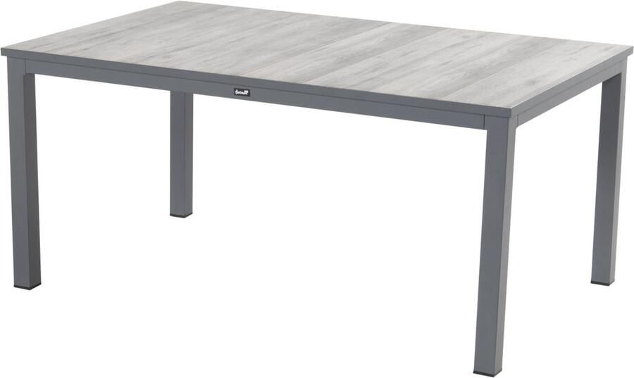 Hartman Comino dining tuintafel 163x105 cm. Keramiek Grijs