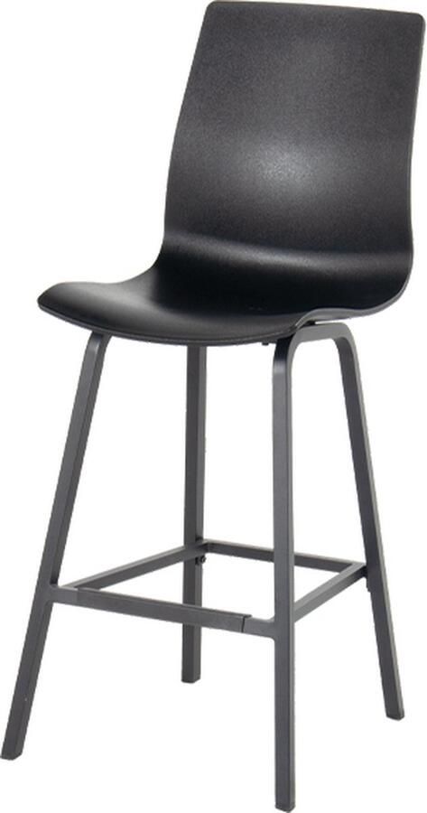 Hartman Sophie Wave barstoel Carbon black