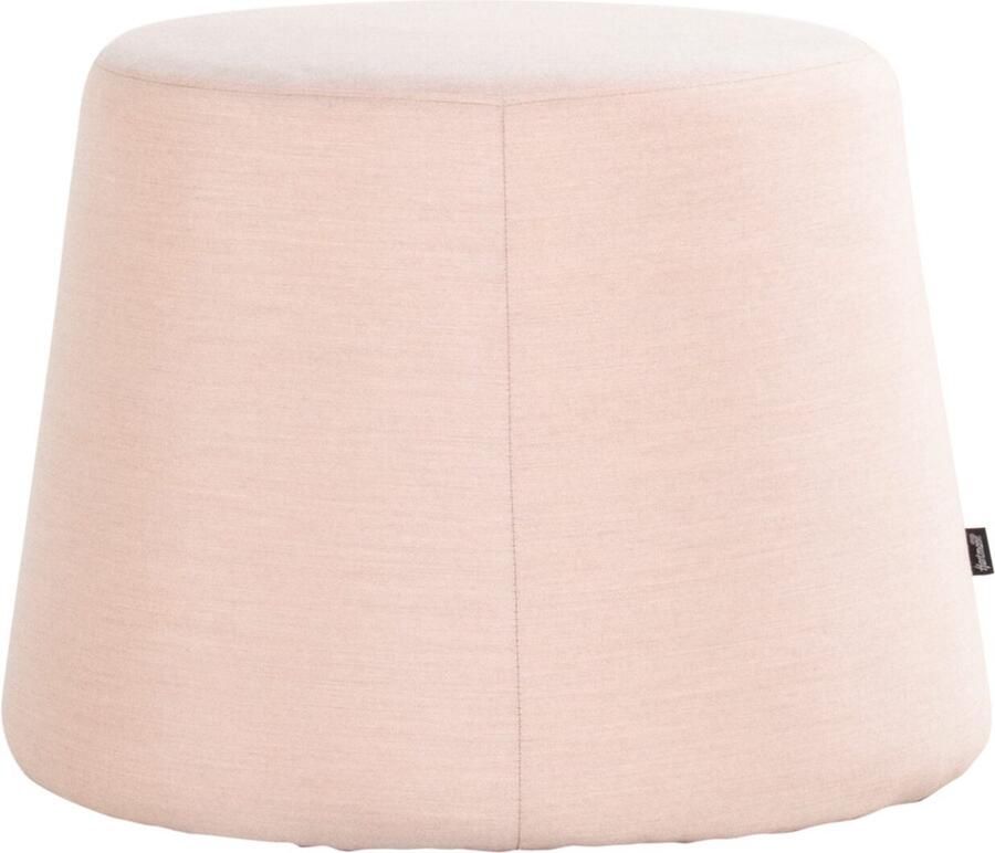 Hartman Trapezium Outdoor Hocker Sunbrella Stof Roze