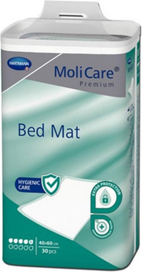 Hartmann Molicare Premium Bed Mat 5 gouttes 60 x 60 cm 1 paquet de 30 protections - Foto 2