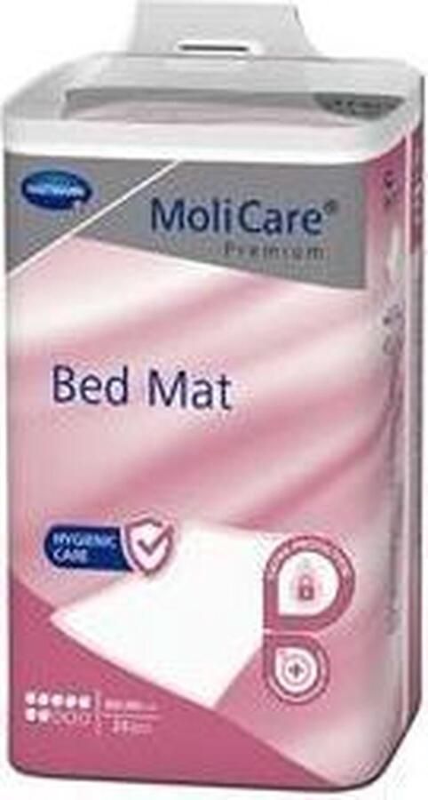 Hartmann Molicare Premium Bed Mat 7 druppels 60 x 90 cm 1 pak van 25 stuks