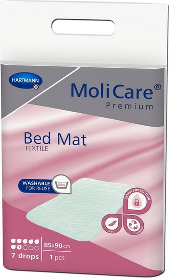 Hartmann Molicare Premium Bed Mat Wasbare bed onderleggers 85 x 90 cm 10 stuks