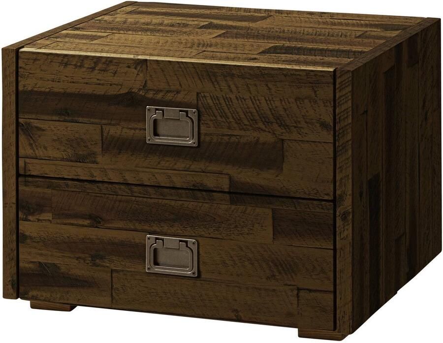 Hasena Fabriek Line Lica nachtkastje massief acaciahout 50x41x36 cm