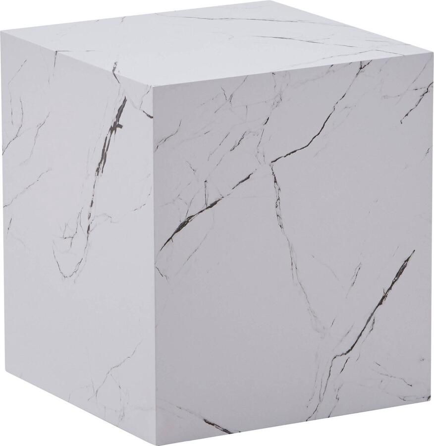 Kayoom Bijzettafel Cuboid 125 modern ontwerp robuuste constructie veelzijdig inzetbaar edele afwerking robuuste constructie (1 stuk)