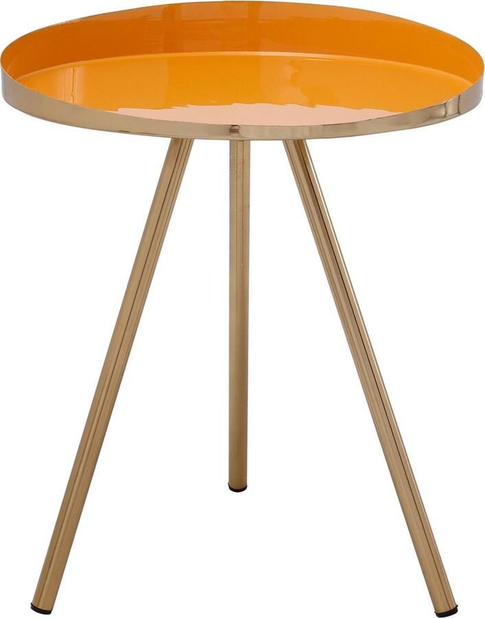 Kayoom Bijzettafel Morrison ronde bijzettafel elegante uitstraling (1 stuk)