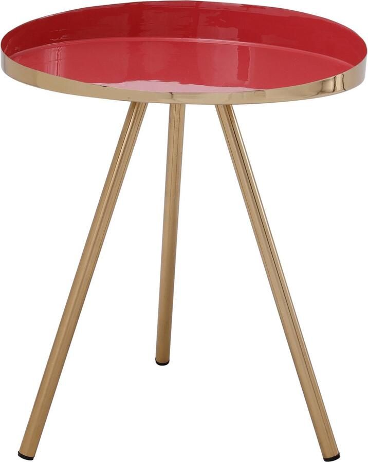 Kayoom Bijzettafel Morrison ronde bijzettafel elegante uitstraling (1 stuk)