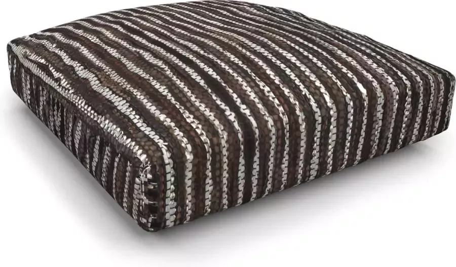 Heckett & Lane Valeria Poef 60x60x10 Brown