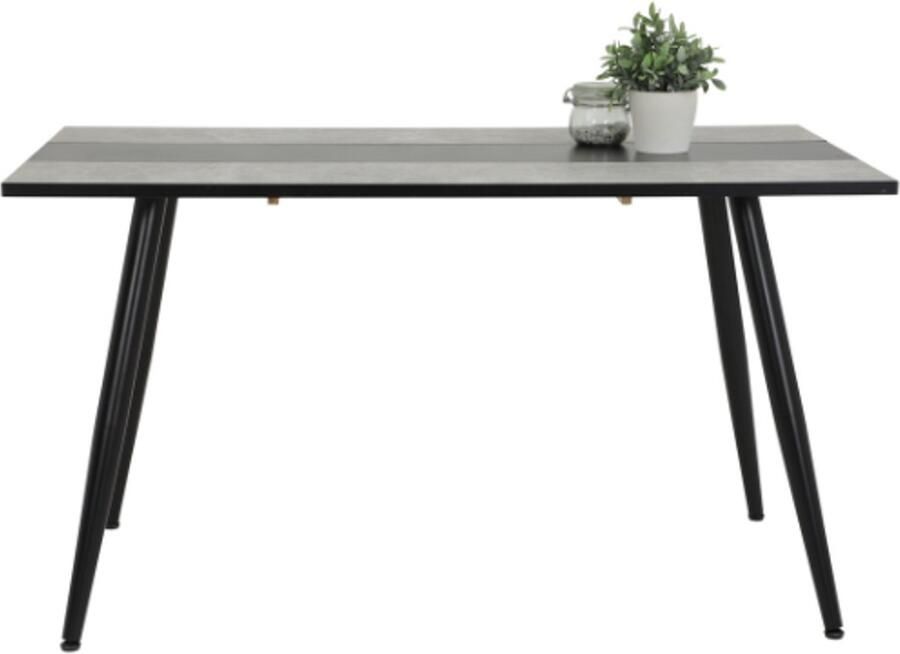 Hela Eettafel Jamina 140x80 Cm-beton zwart - Foto 2